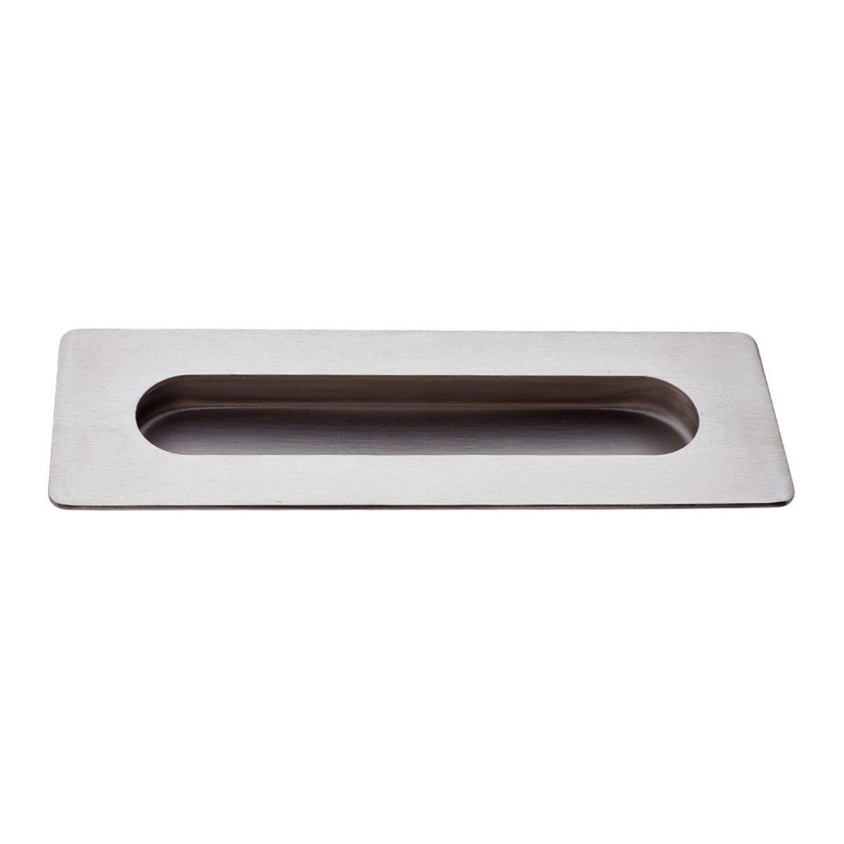 Concha rectangular Mod.405, fabricada en acero inoxidable AISI 304