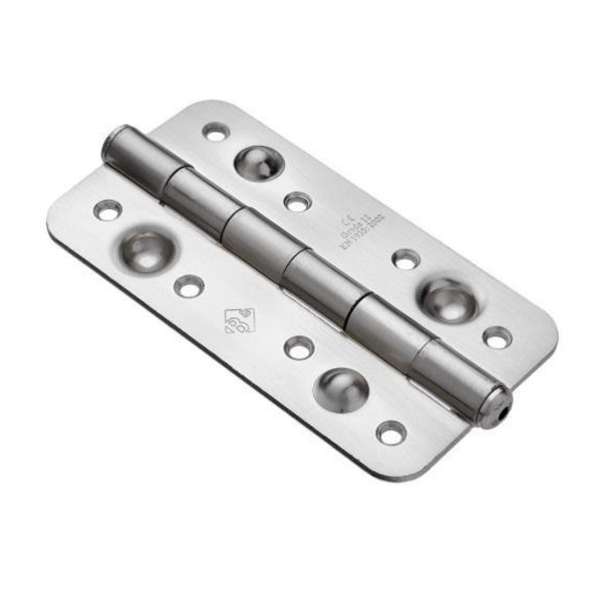 Bisagra de seguridad antipalanca Mod. 8502 de dos palas con bulón níquel