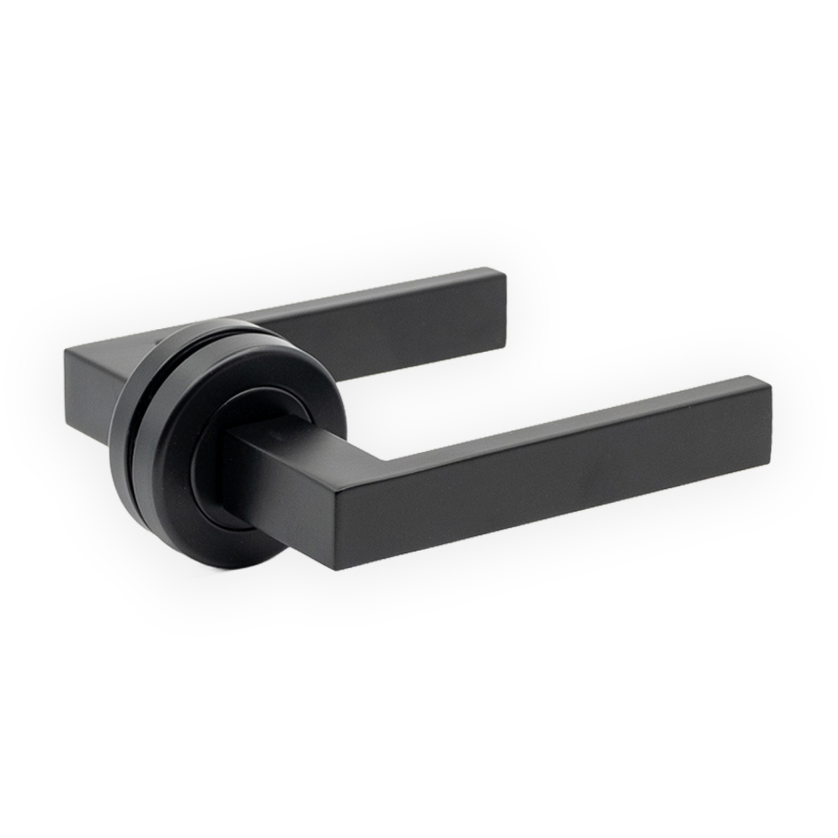 manivela Mod.9216, fabricada en acero al carbono, acabado negro